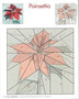 пэчворк лоскутные схемы цветов
