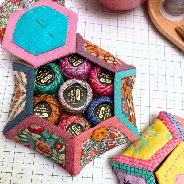 лоскутная шкатулка