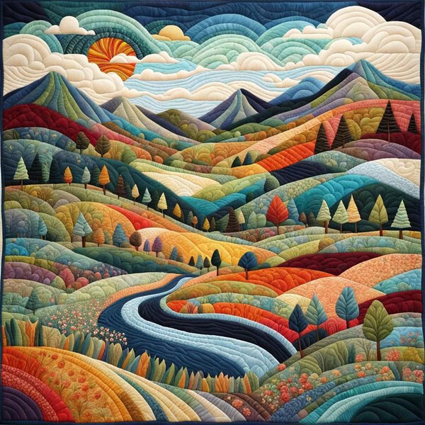 лоскутный пейзаж