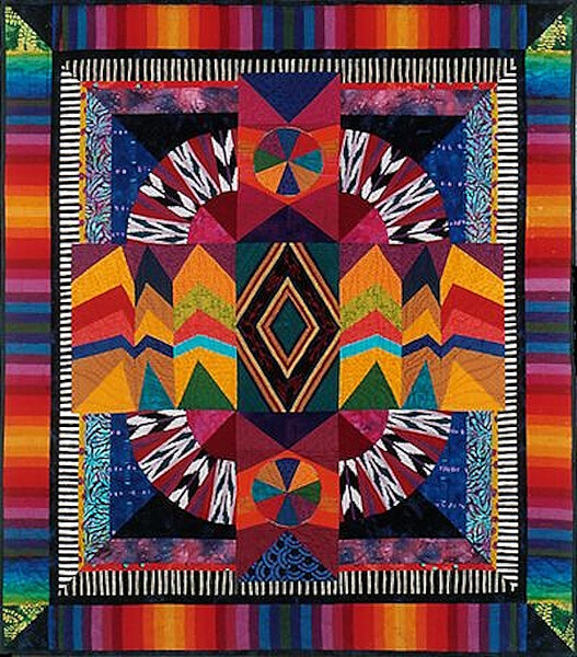 квилт в африканском стиле